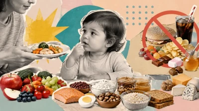 Что не стоит давать ребёнку со взрослого стола? Список продуктов для детей от года до трёх