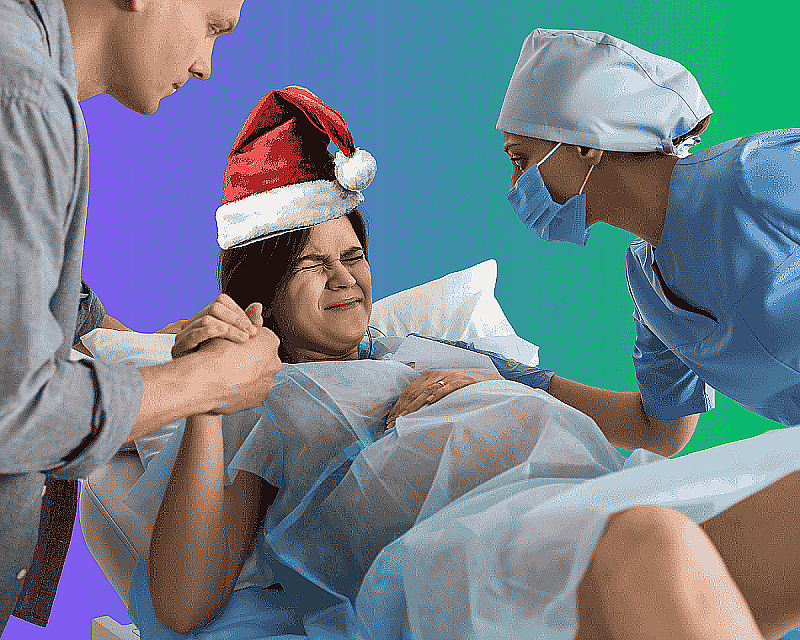 Роды в Новый год: что ждёт в роддоме, если схватки начались 31 декабря