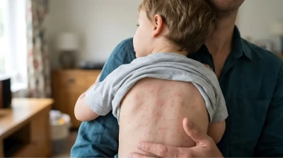 Ребёнку нет года, а рядом корь: что делать родителям прямо сейчас