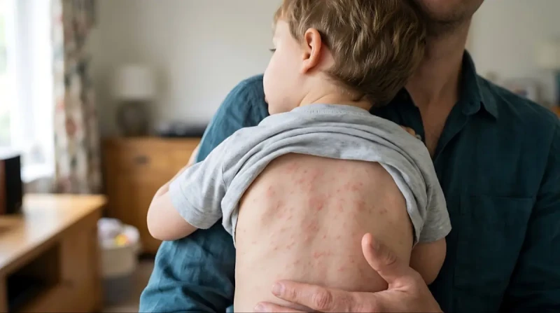 Ребёнку нет года, а рядом корь: что делать родителям прямо сейчас
