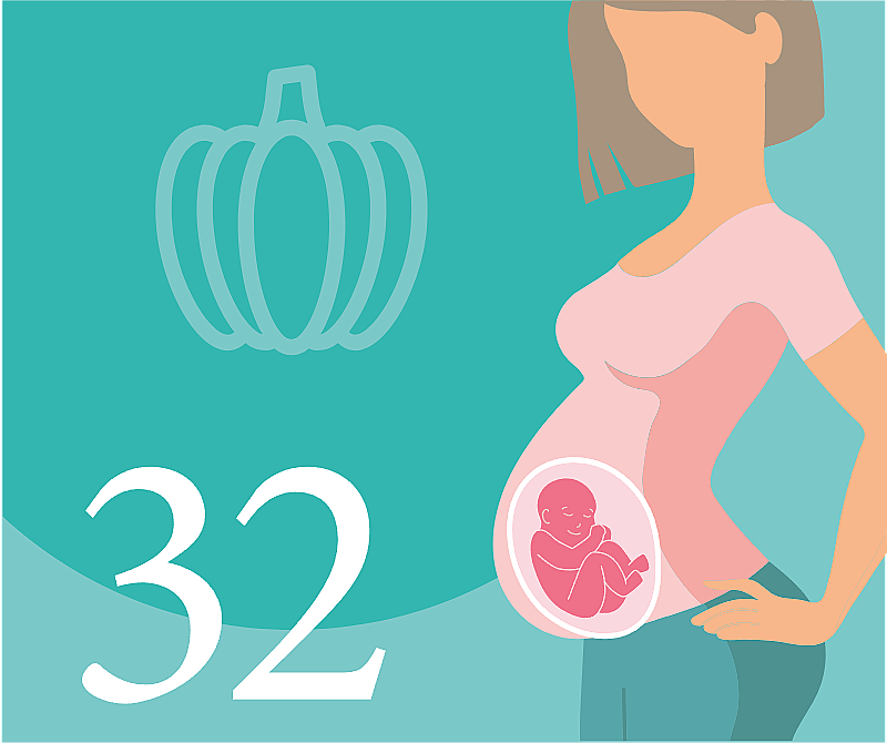 32 неделя беременности