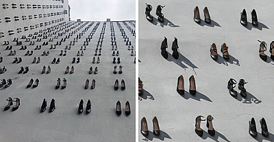 В Турции установили душераздирающий мемориал в память о 440 женщинах, которых убили их мужья