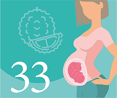 33-я неделя беременности