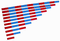 Монтессори-материалы: Математические штанги