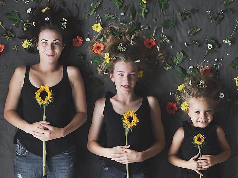 Удивительный инстаграм матери двух дочерей из Британии