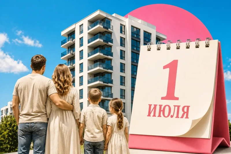 Семейная ипотека с 1 июля: какие вводятся новые условия и ограничения