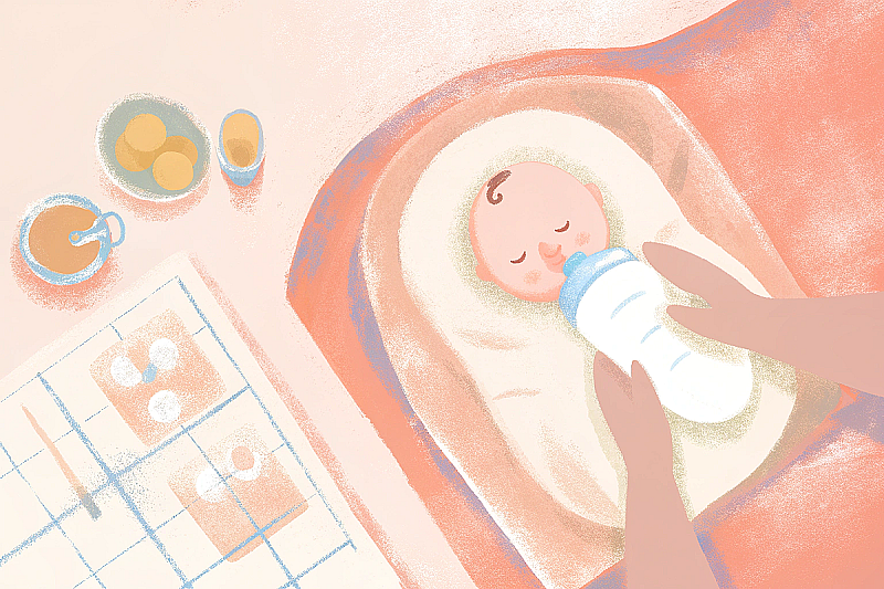 Сколько должен есть новорожденный