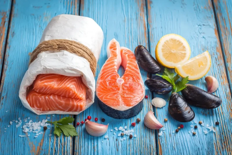 Больше морепродуктов при беременности связали с меньшей частотой колик и экземы у младенца