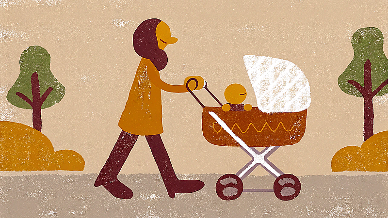 Когда можно гулять с новорожденным