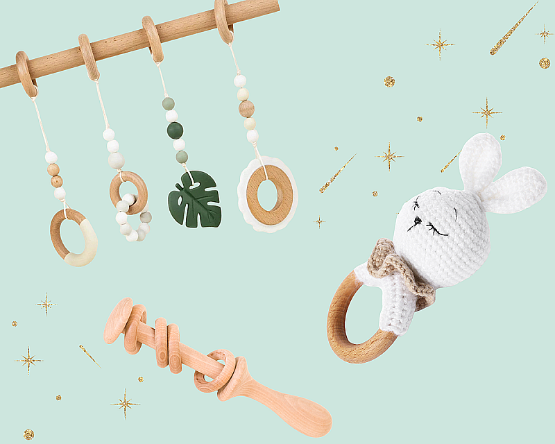 Подвесная или грызунок: выбираем первую погремушку для малыша