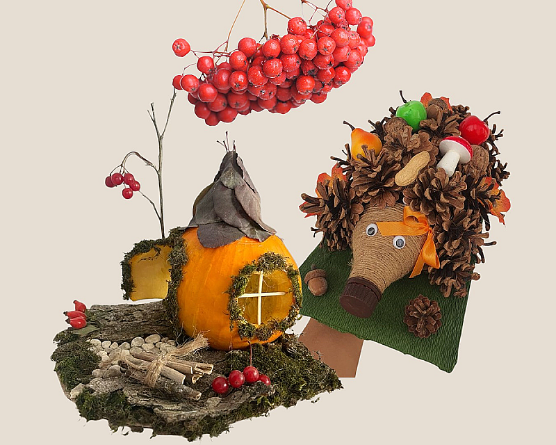 Поделка на тему осень в детский сад: 5 простых идей и лайфхак для работающих мам