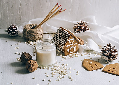 Новогодняя поделка в сад или школу